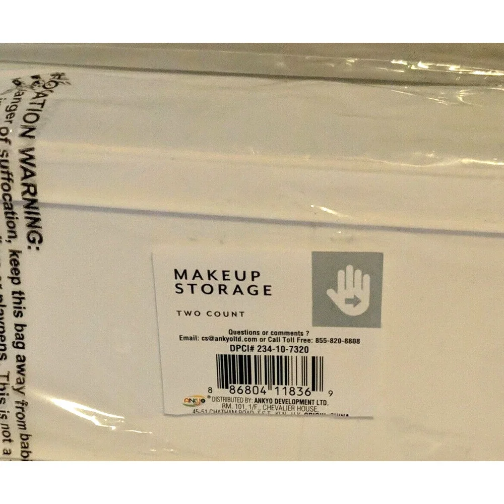 Unbranded cosmetic storage